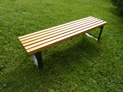 Essentials Range Bench (Iroko Timber)