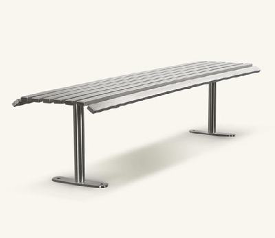 Hopetown Stainless Steel Bench