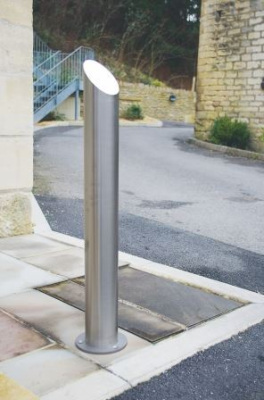 Mitre Top Stainless Steel Bollard