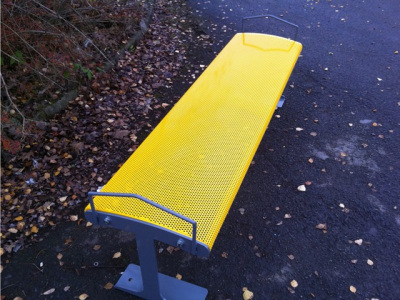 Urban Steel Bench