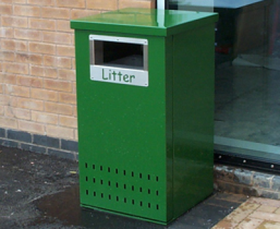 Urban Steel Litter Bin