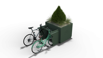 Planter Bike Rack