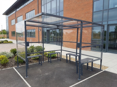 Square Waiting Shelter